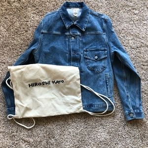 Hiroshi Kato Blade Denim Jacket - Jimmy Indigo 10.5oz M - Made in USA - NEW
